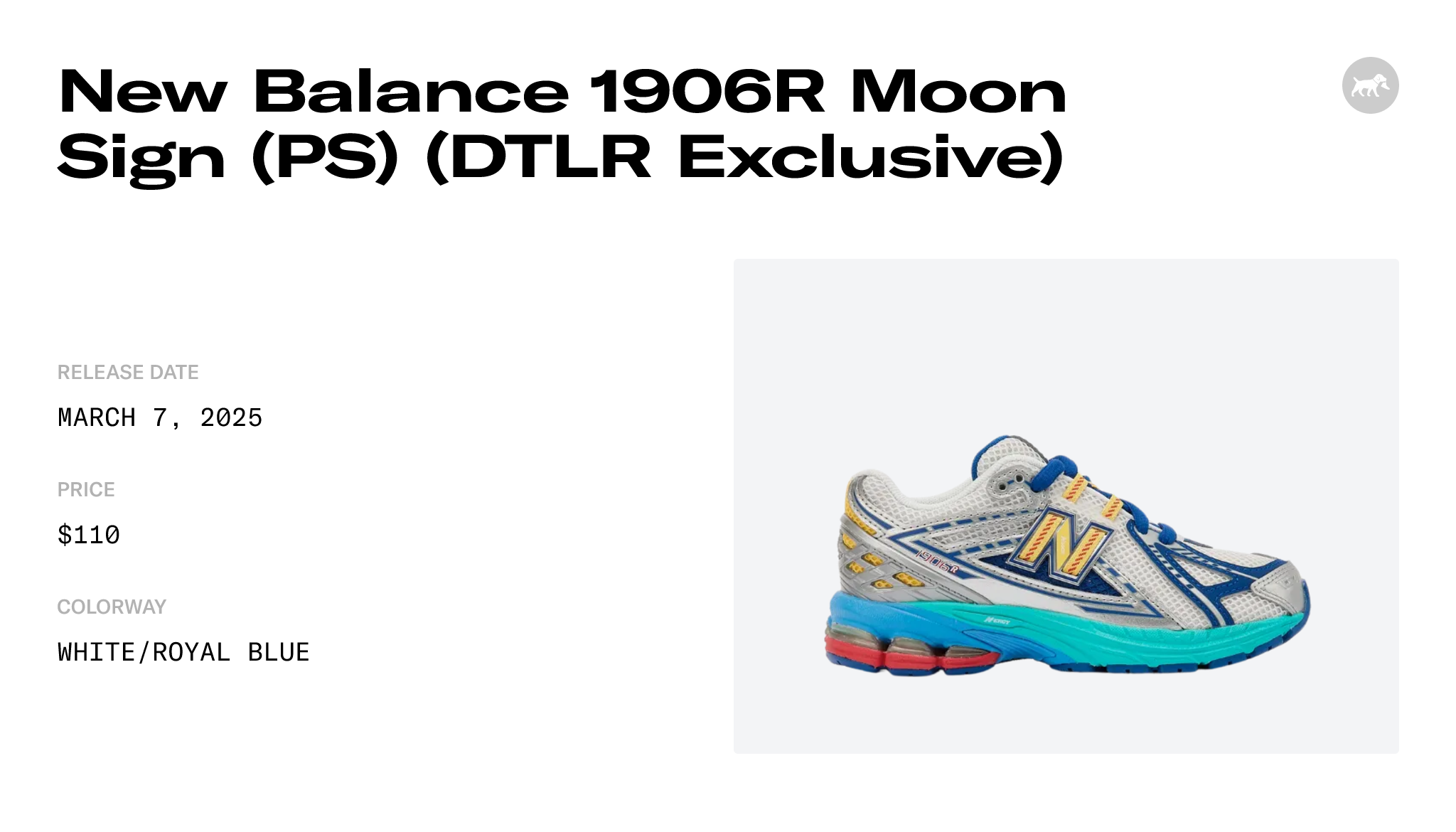 New Balance 1906R Moon Sign (PS) (DTLR Exclusive)
