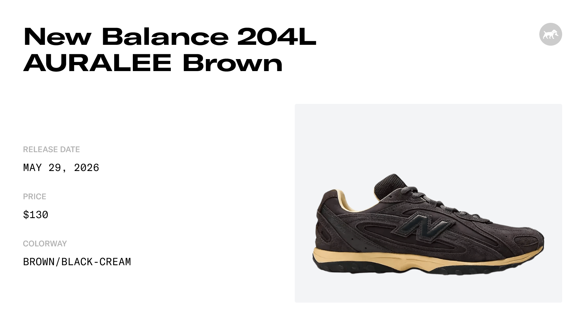 New Balance 204L AURALEE Brown - U204L5I7 Raffles & Where to Buy