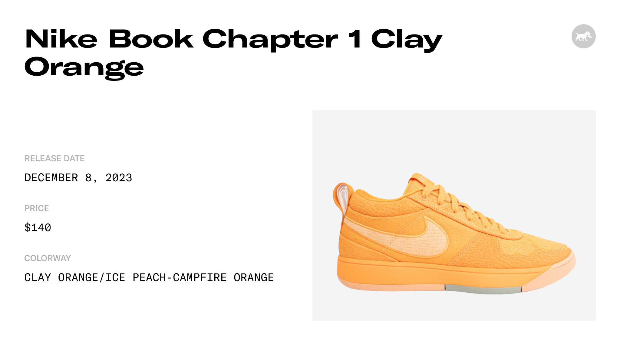 Nike Book Chapter 1 Clay Orange - FJ4249-800 Raffles & Where to Buy