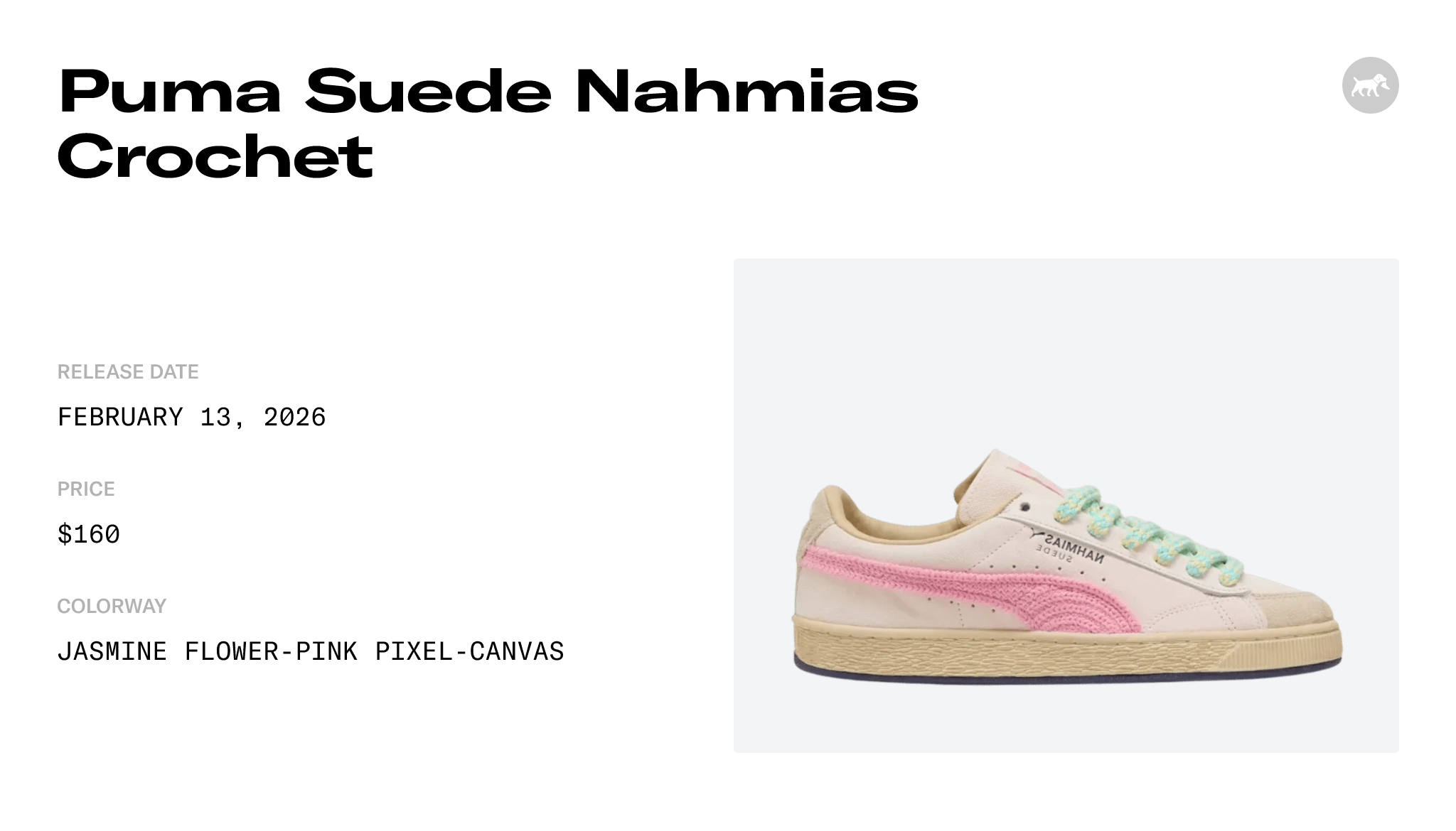 Puma Suede Nahmias Crochet - 407027-01 Release Info