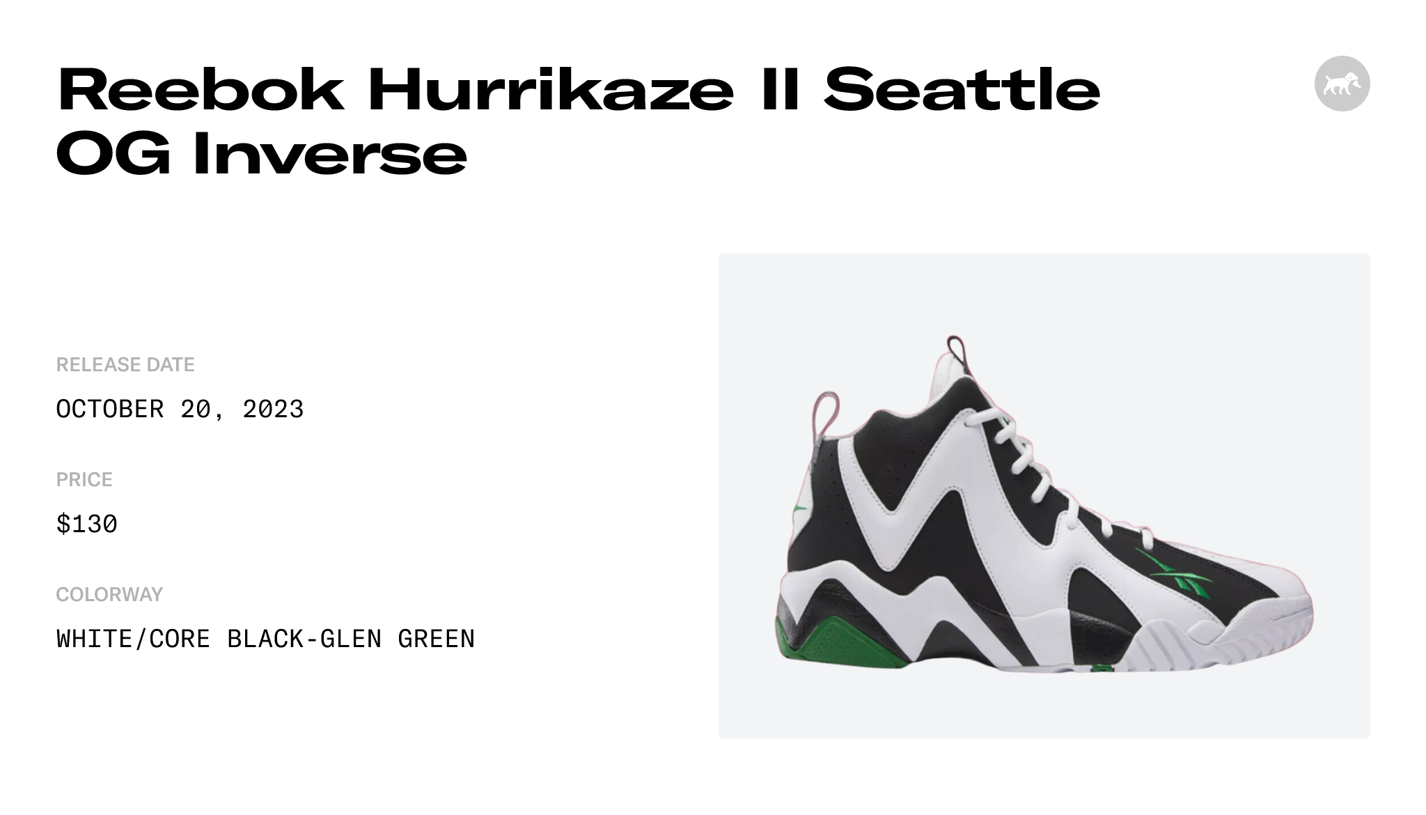 Risa 　② Reebok Hurrikaze II Seattle OG Inverse - 100033879