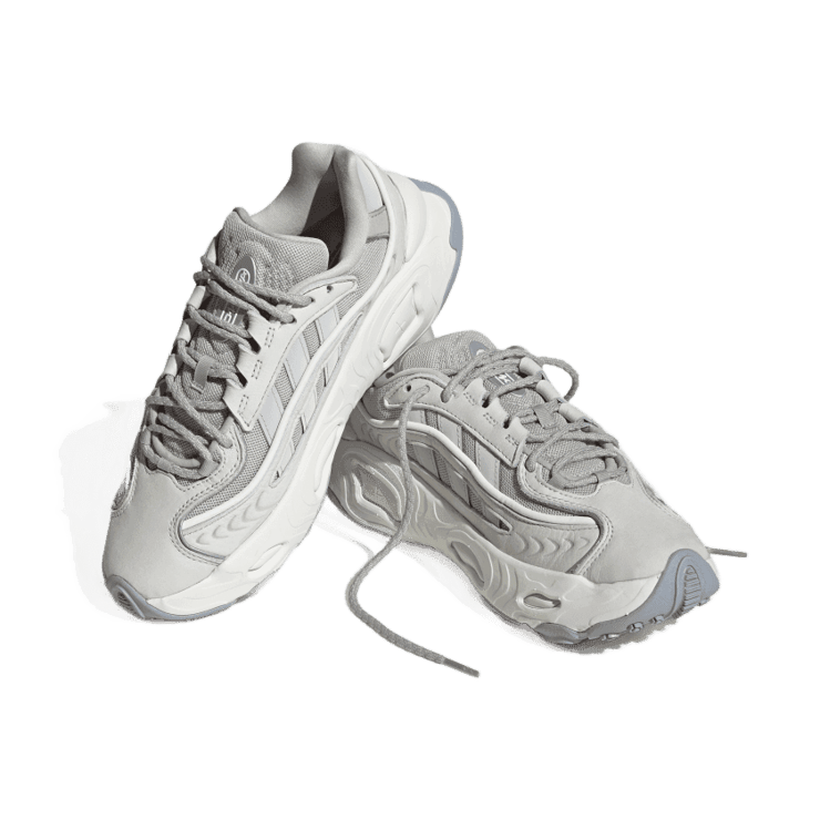 adidas OZNOVA Shoes Grey Two Angle 3