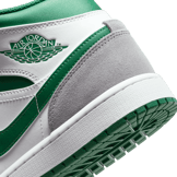 Jordan 1 Mid Grey Green Angle 5