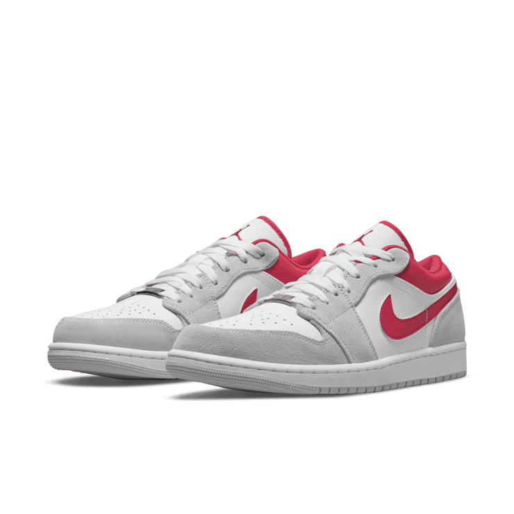 Jordan 1 Low SE Light Smoke Grey Gym Red Angle 2