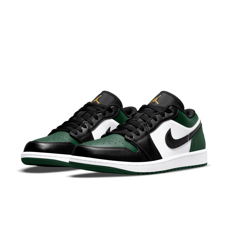 Jordan 1 Low Green Toe Angle 2