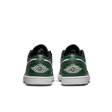 Jordan 1 Low Green Toe Angle 3