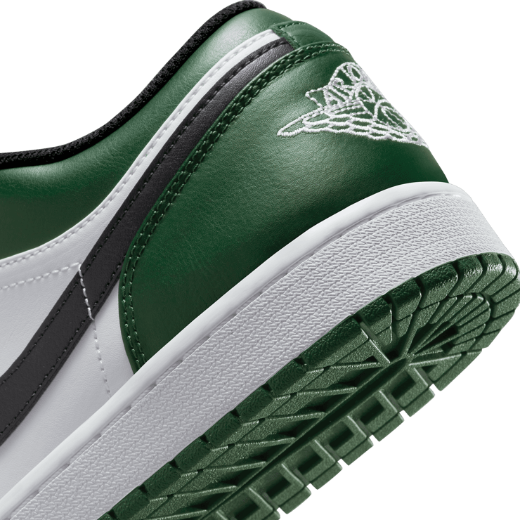 Jordan 1 Low Green Toe Angle 5