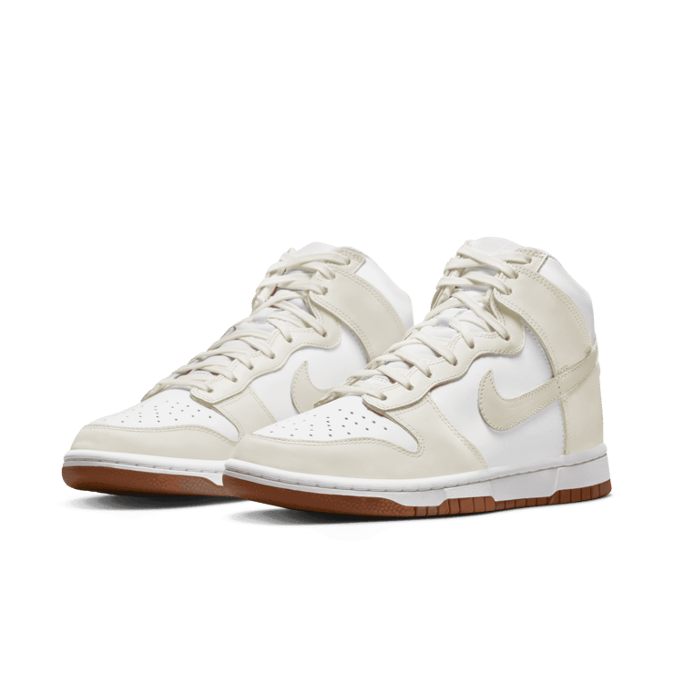 Nike Dunk High Sail Gum (W) Angle 2