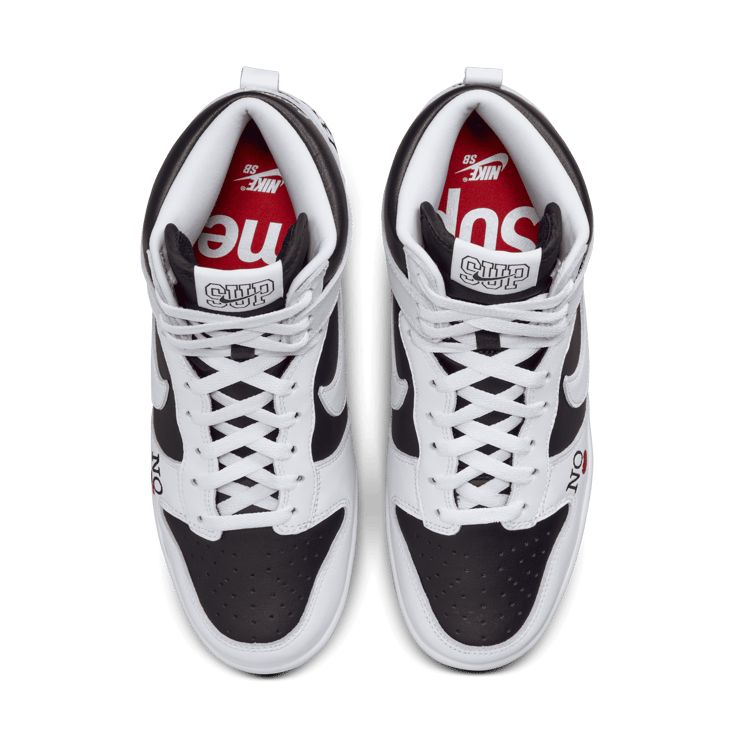 Nike SB Dunk High Supreme By Any Means Black Angle 36