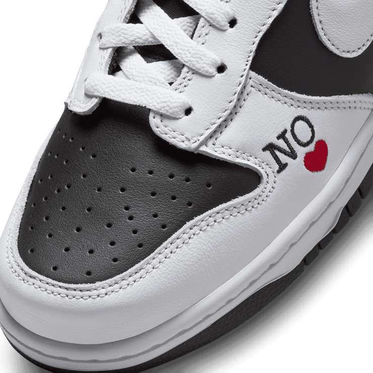 Nike SB Dunk High Supreme By Any Means Black Angle 35