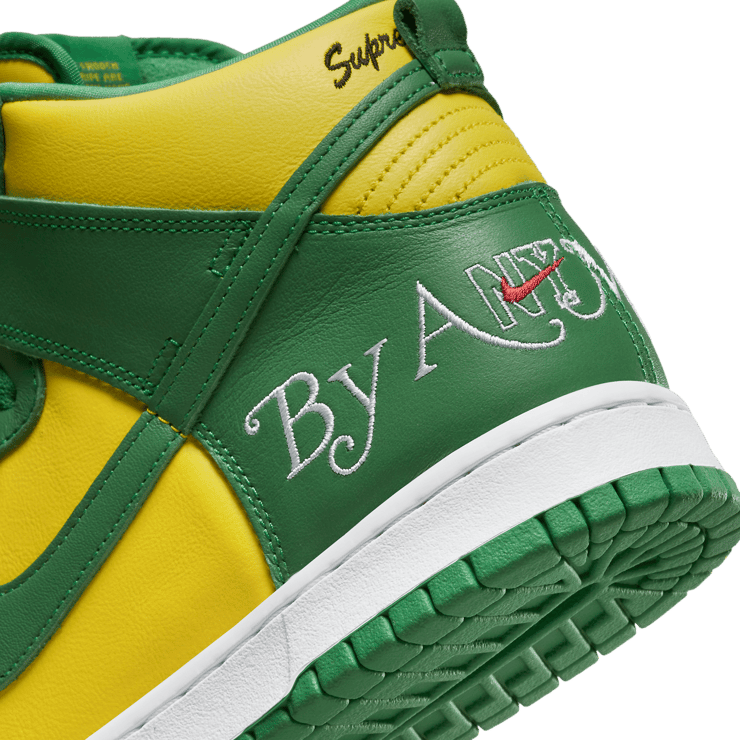 Nike SB Dunk High Supreme By Any Means Brazil Angle 5