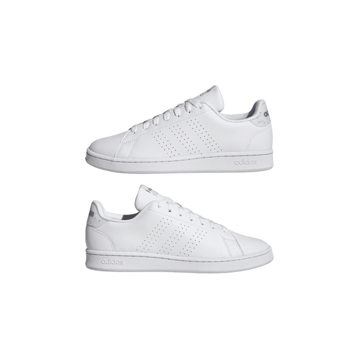 adidas Advantage Court Lifestyle Shoes Cloud White Angle 5