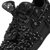 Nike Air Force 1 Low Swarovski Black (W) Angle 11