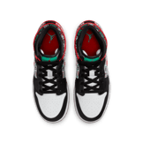 Jordan 1 Mid Ugly Christmas Sweater (GS) Angle 1