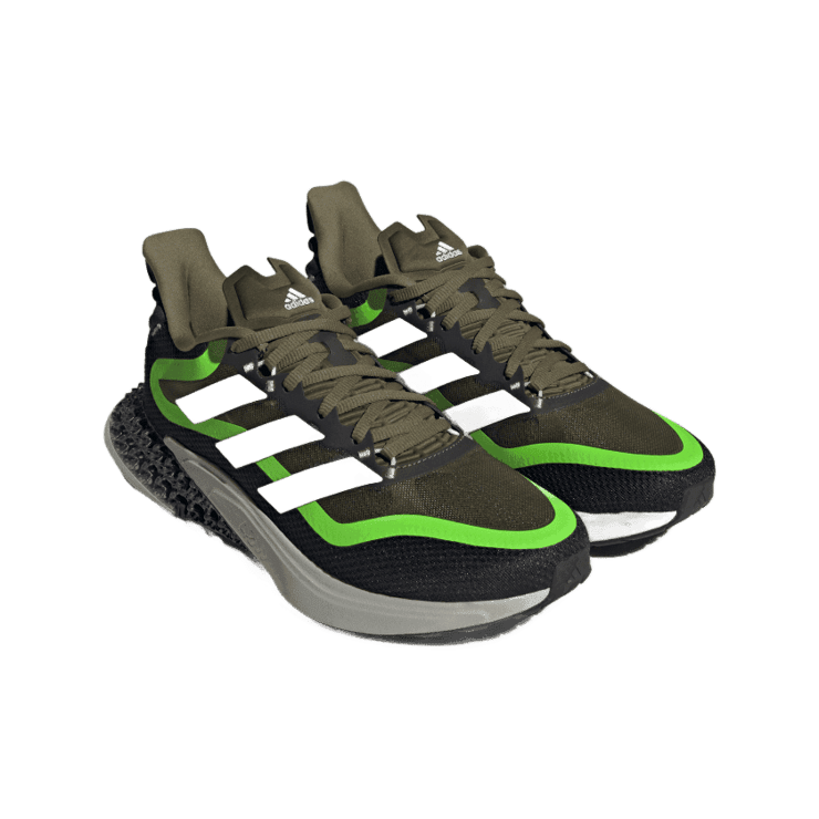 adidas 4DFWD Pulse 2 Shoes Focus Olive Angle 2