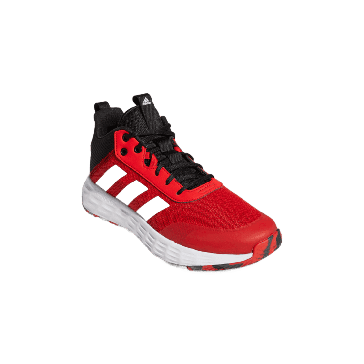adidas Ownthegame Shoes Vivid Red Angle 2