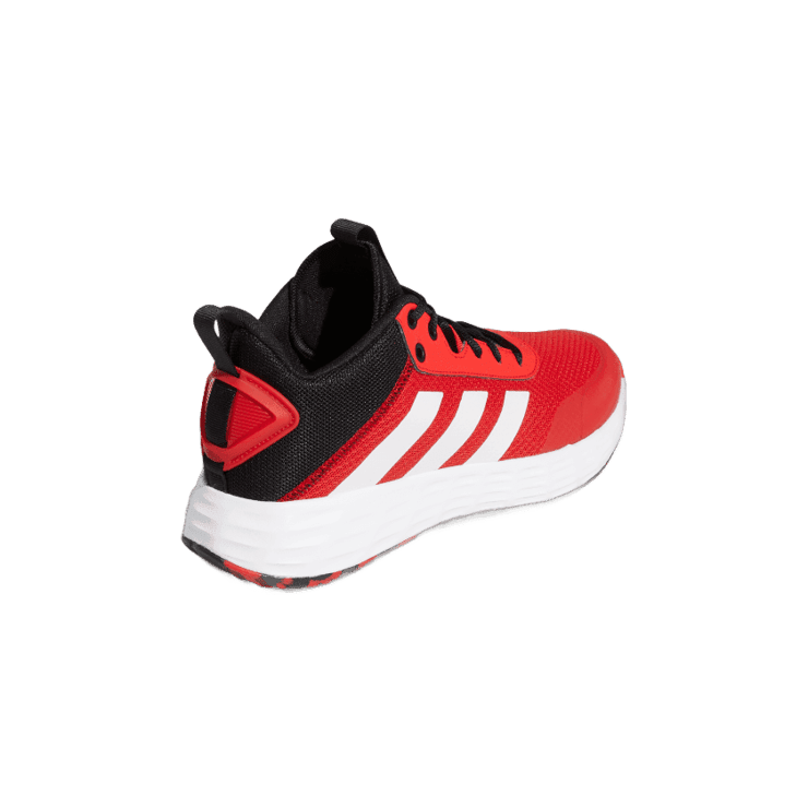 adidas Ownthegame Shoes Vivid Red Angle 3
