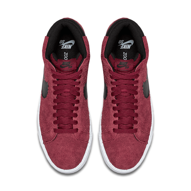 Nike SB Blazer Team Red Black Angle 1