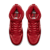 Nike SB Dunk High Red Velvet Angle 1