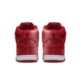 Nike SB Dunk High Red Velvet Angle 3