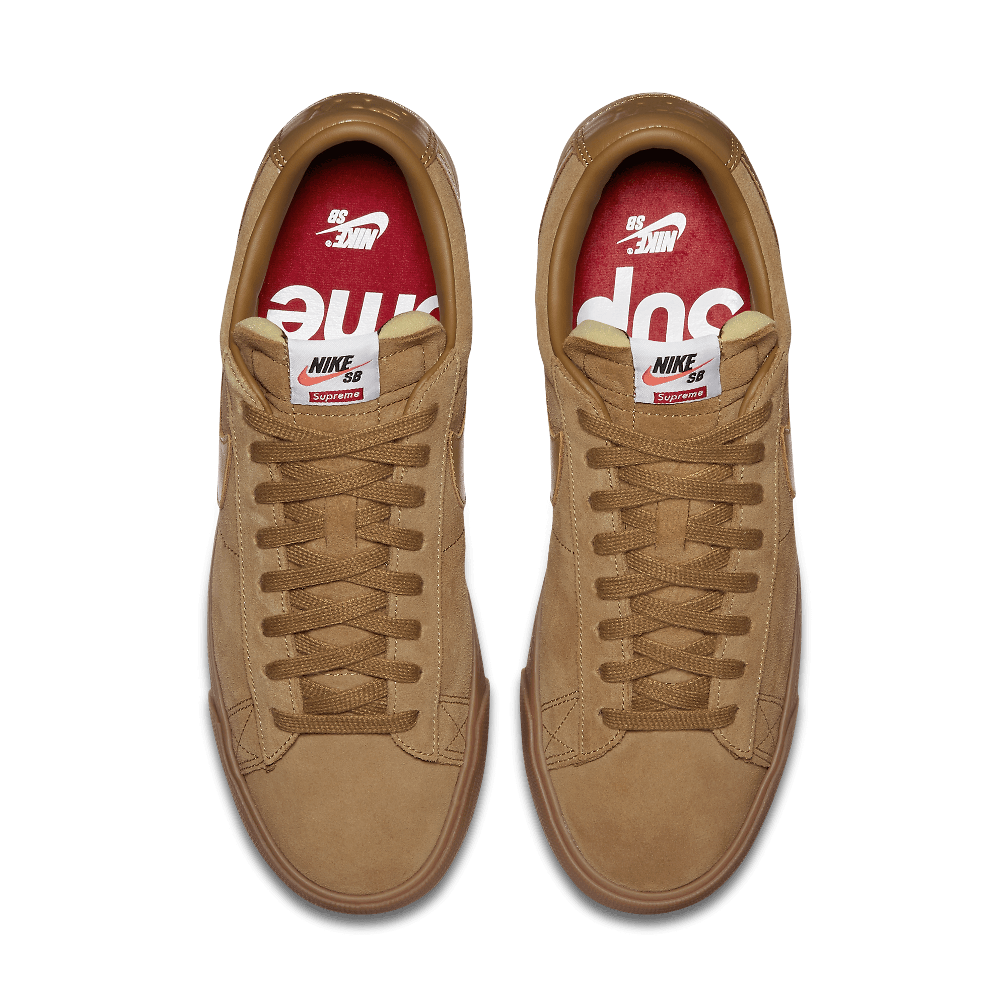 nike sb supreme tan