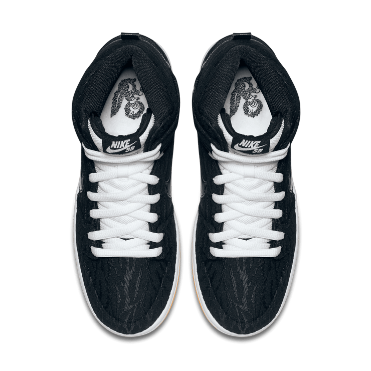 Nike SB Dunk High Skunk Angle 1