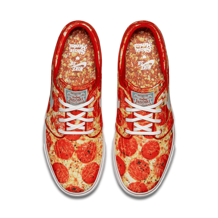 Nike SB Stefan Janoski Skate Mental Pepperoni Pizza Angle 1