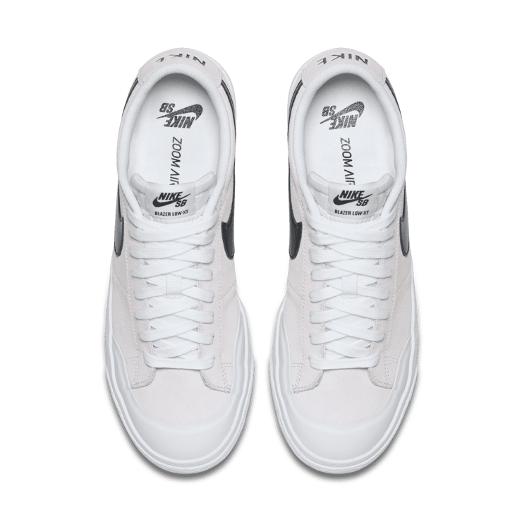 Nike SB Blazer Low Summit White Black Angle 1