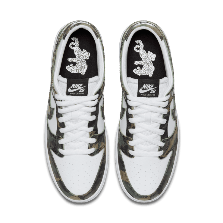 Nike SB Dunk Low Camo Legion Green Angle 1