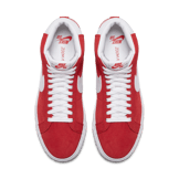 Nike SB Blazer Mid Red Suede (2017) Angle 1
