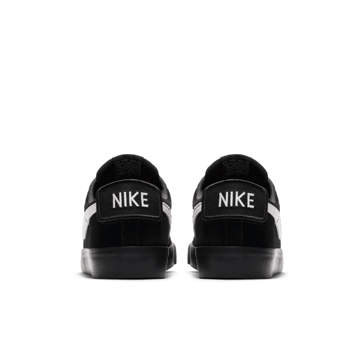 Nike SB Blazer Zoom Low GT Black White Angle 3