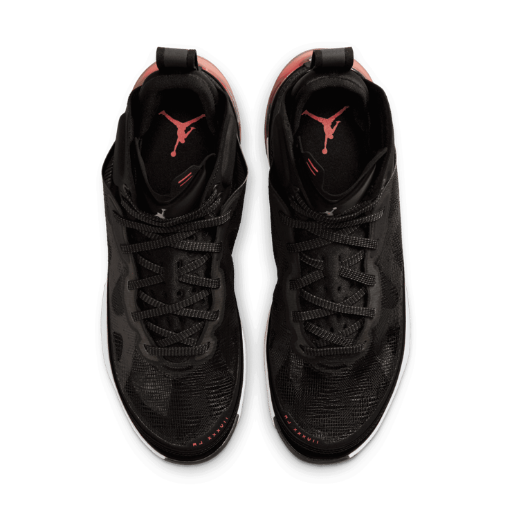 Air Jordan 37 Black Hot Punch Angle 1
