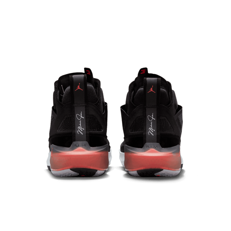 Air Jordan 37 Black Hot Punch Angle 3