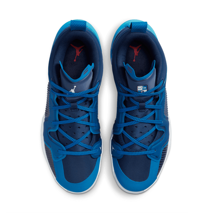 Air Jordan 37 Low Military Blue Angle 1