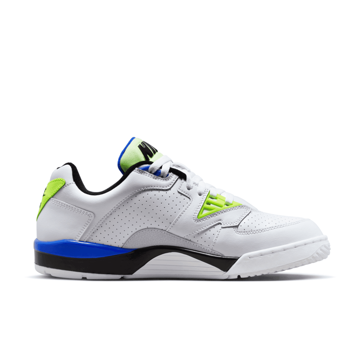 Nike Air Cross Trainer 3 Low White Racer Blue Volt Angle 1