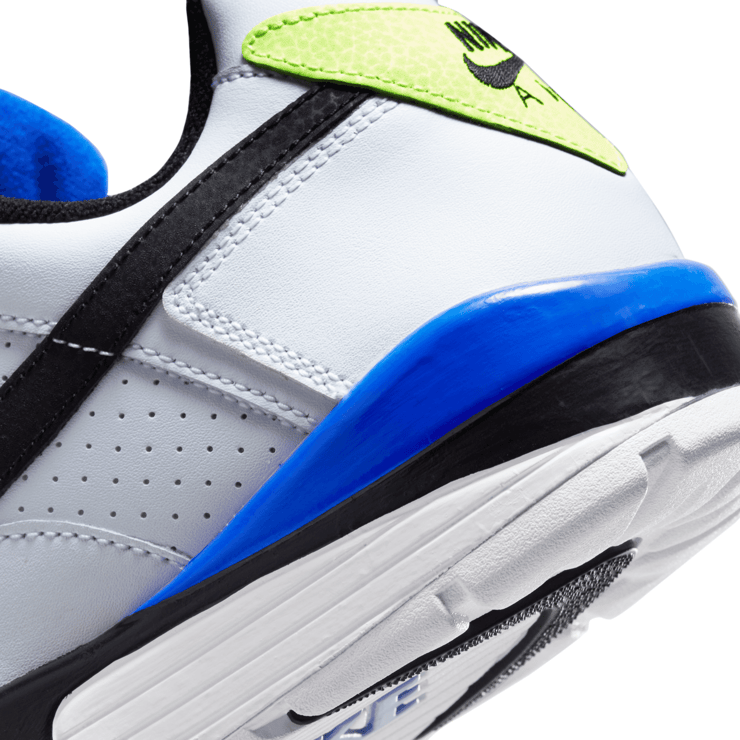 Nike Air Cross Trainer 3 Low White Racer Blue Volt Angle 6