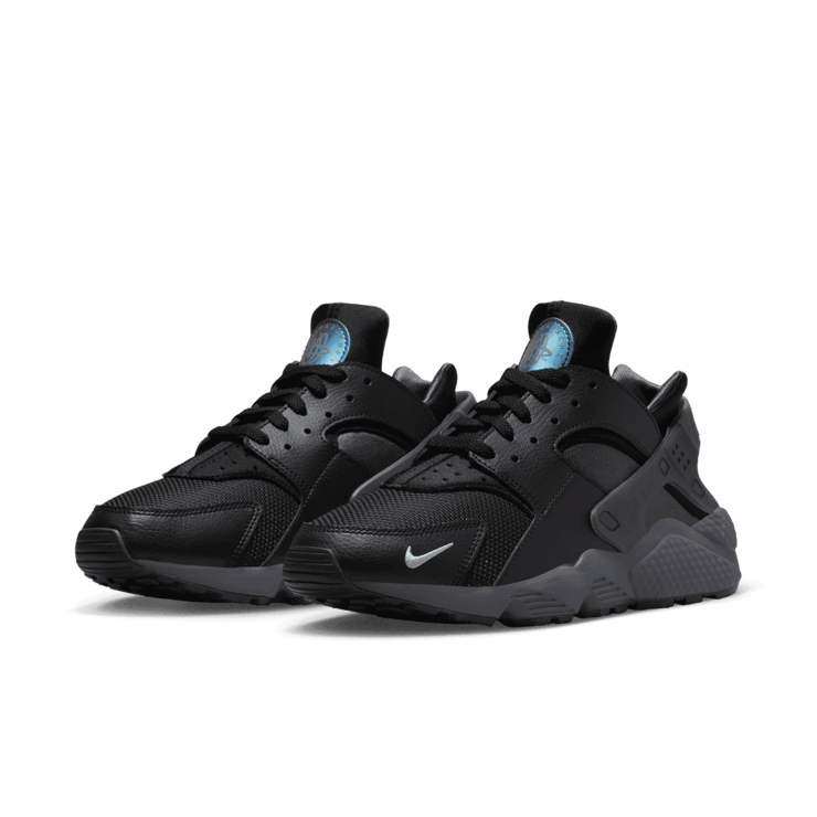 Nike Air Huarache Black Iridescent Angle 2