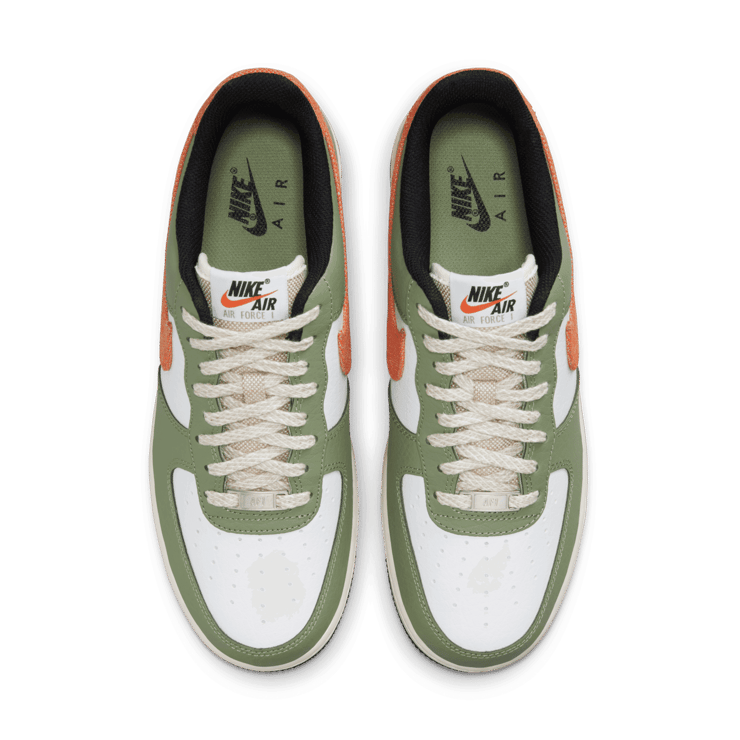 Nike Air Force 1 Low Oil Green Safety Orange Angle 1