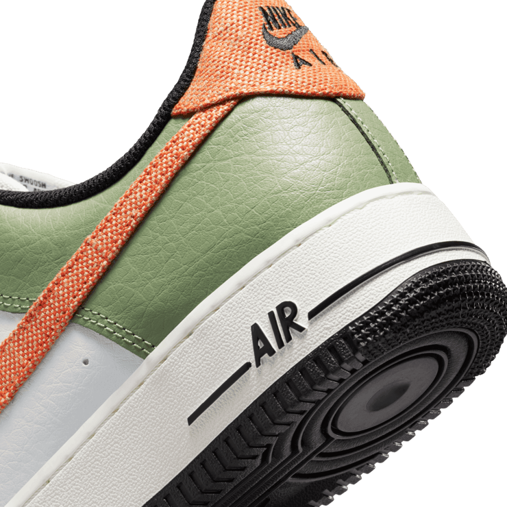 Nike Air Force 1 Low Oil Green Safety Orange Angle 5