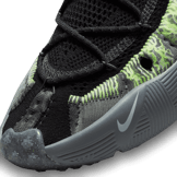 Nike ISPA Sense Flyknit Black Green Angle 4