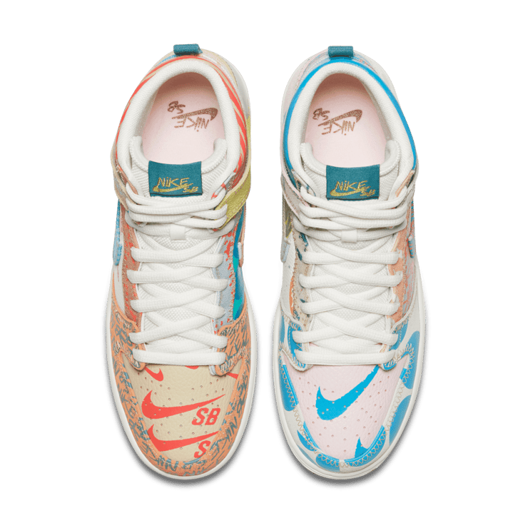 Nike SB Dunk High Thomas Campbell What the Dunk Angle 1