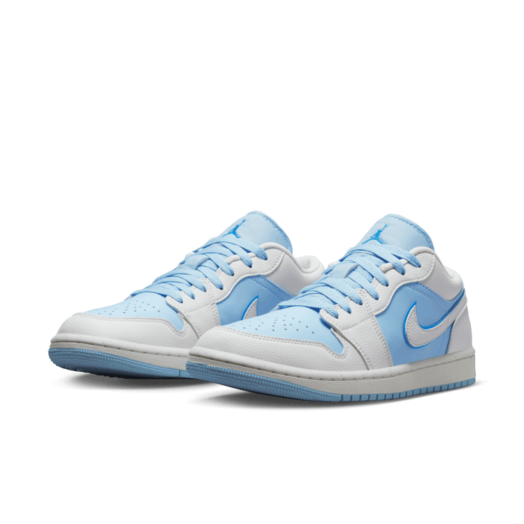 Air Jordan 1 Low SE Reverse Ice Blue (W) Angle 2