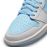 Air Jordan 1 Low SE Reverse Ice Blue (W) Angle 4