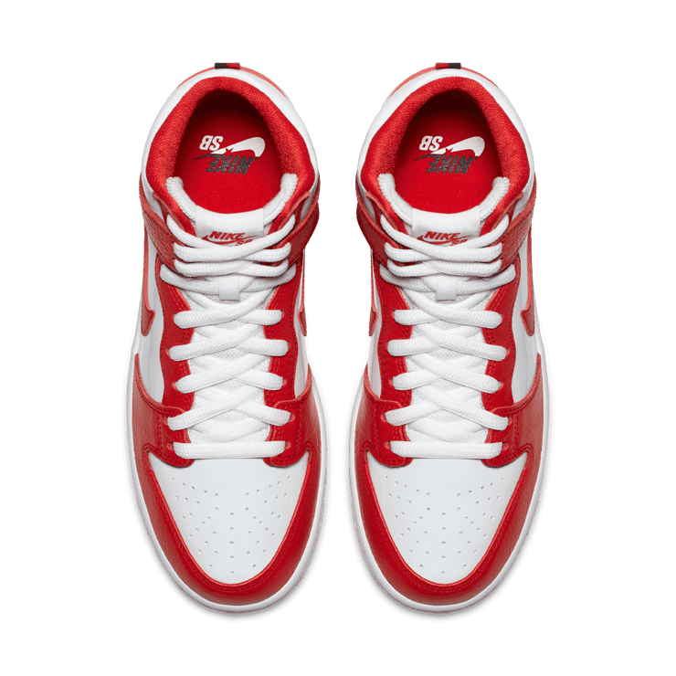 Nike SB Dunk High Future Court Red Angle 1