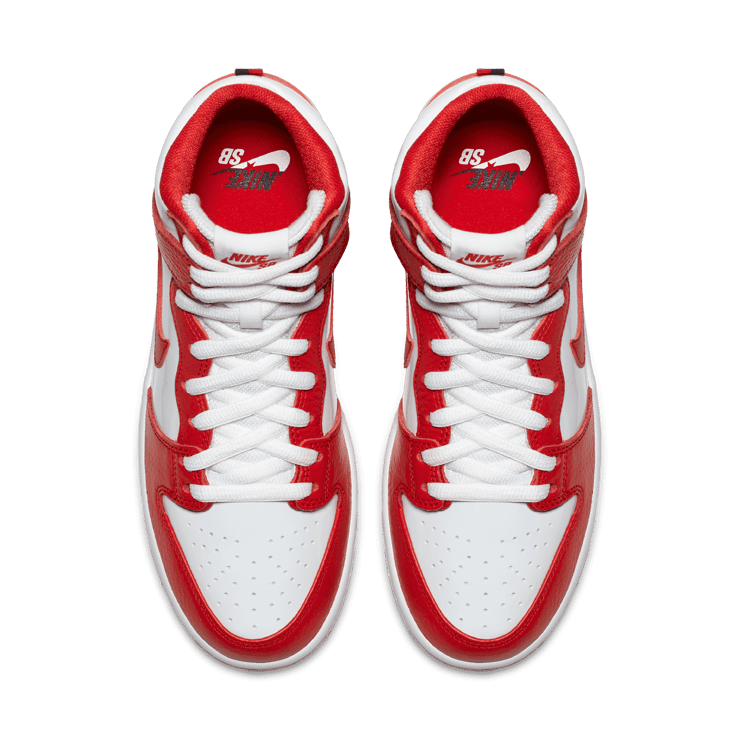 Nike SB Dunk High Future Court Red Angle 1