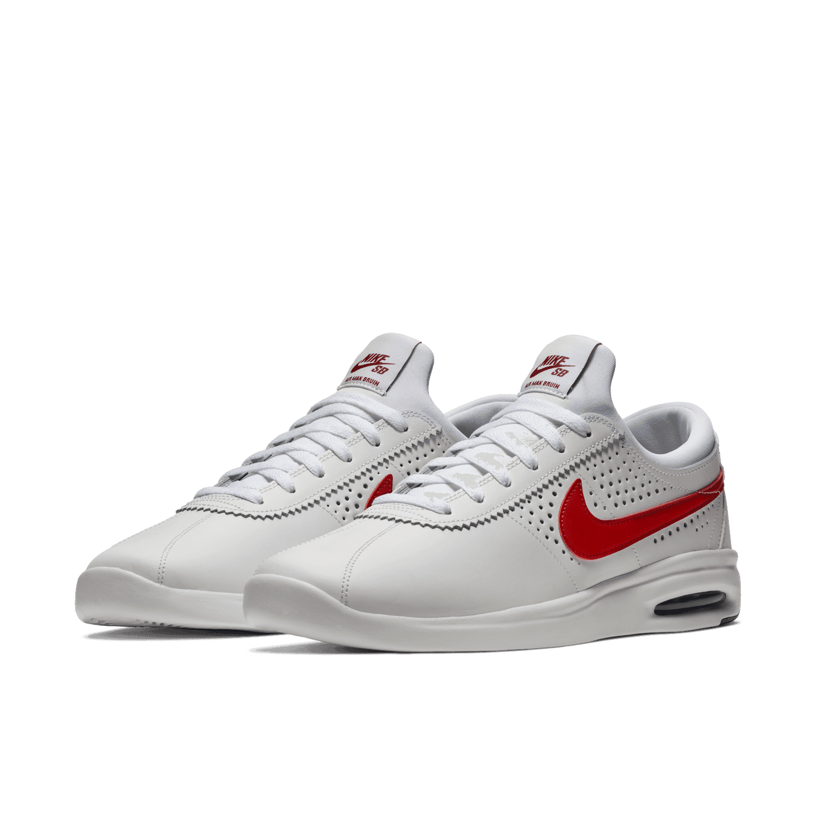 nike sb air max bruin vapor white