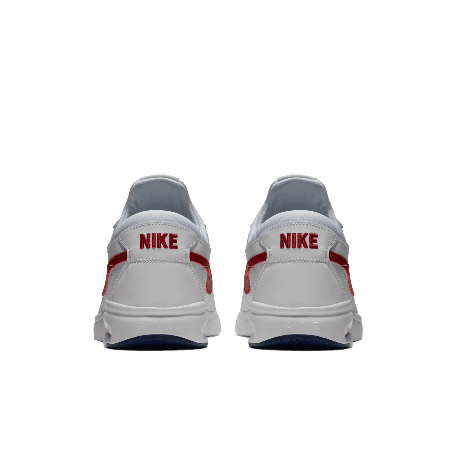 nike sb air max bruin vapor white red