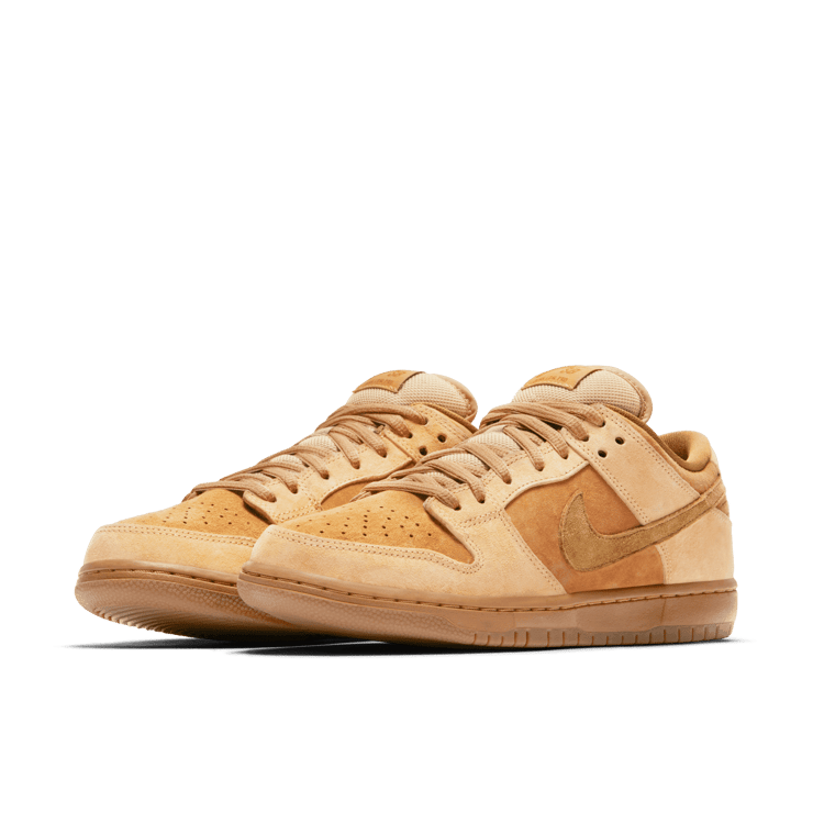 Nike SB Dunk Low Wheat (2017) Angle 2