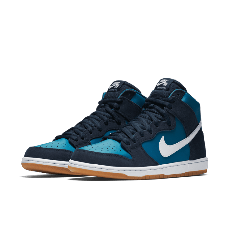 Nike SB Dunk High Industrial Blue Angle 2