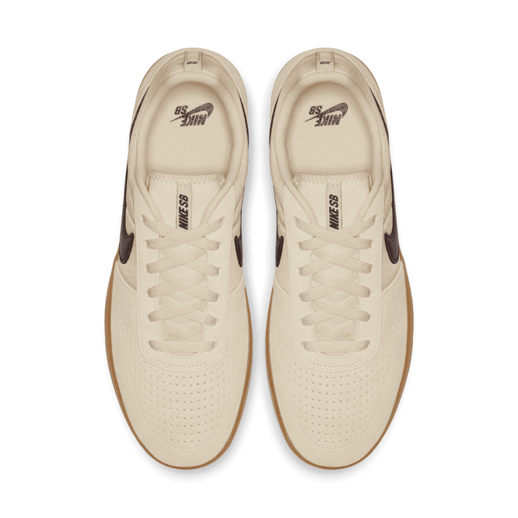 Nike SB Team Classic Light Cream Obsidian Angle 1